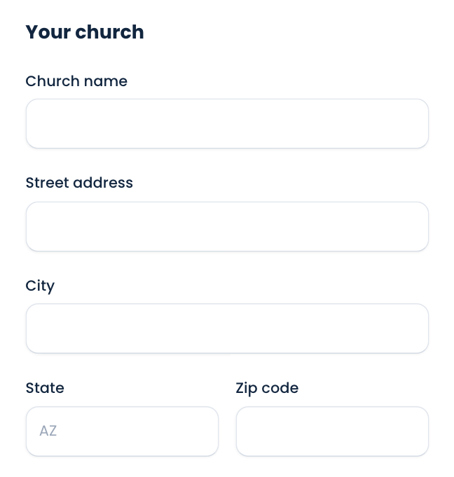 Your church